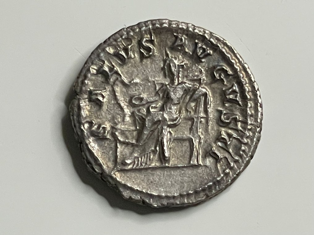 Ρωμαϊκή Αυτοκρατορία. Maximinus Thrax (AD 235-238). Denarius Rome - SALVS AVGVSTI #1.0