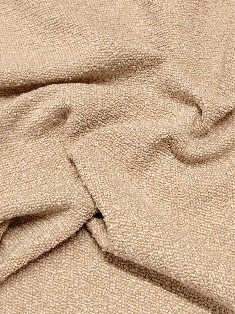 Tessuto d’arredo Dedar – Bouclé sabbia con texture ricca e luminosa - Tessuto per tappezzeria - 460 cm - 140 cm #1.0