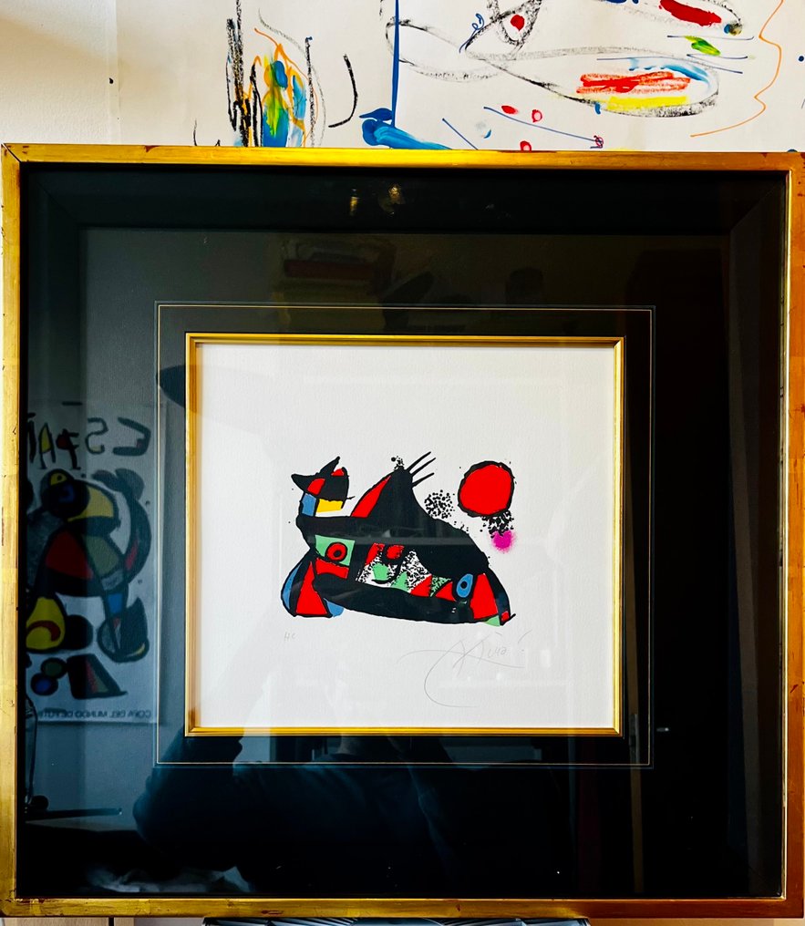 Joan Miro (1893-1983) - Le petit escogriffe (Mourlot 1174), 1978 #1.0