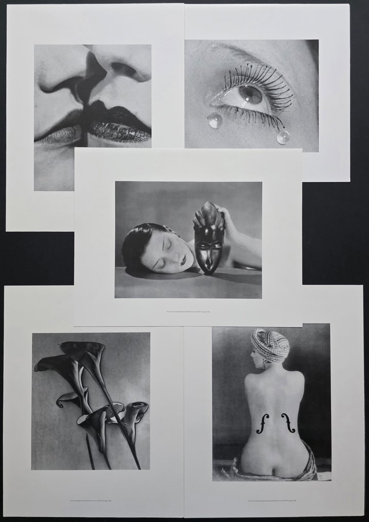 Man Ray (1890–1976) - Noire et Blanche, Violon d’Ingres, les Fleurs, le Baiser et Larmes. #1.0
