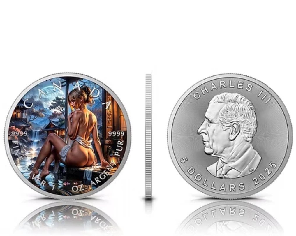 加拿大. 5 Dollars 2025 Thermal Relaxing 2 - 1 Oz (.999) #2.1