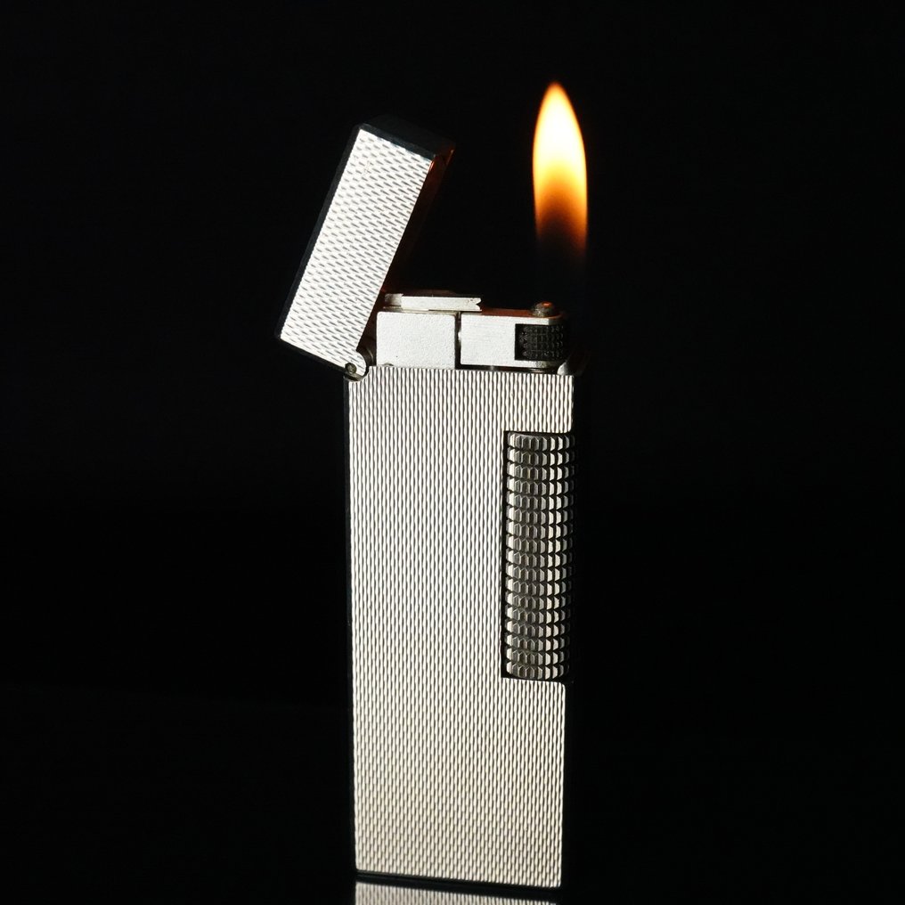 Dunhill - Rollagas Lighter Barley - No reserve price - Lighter - Silver plated #1.0