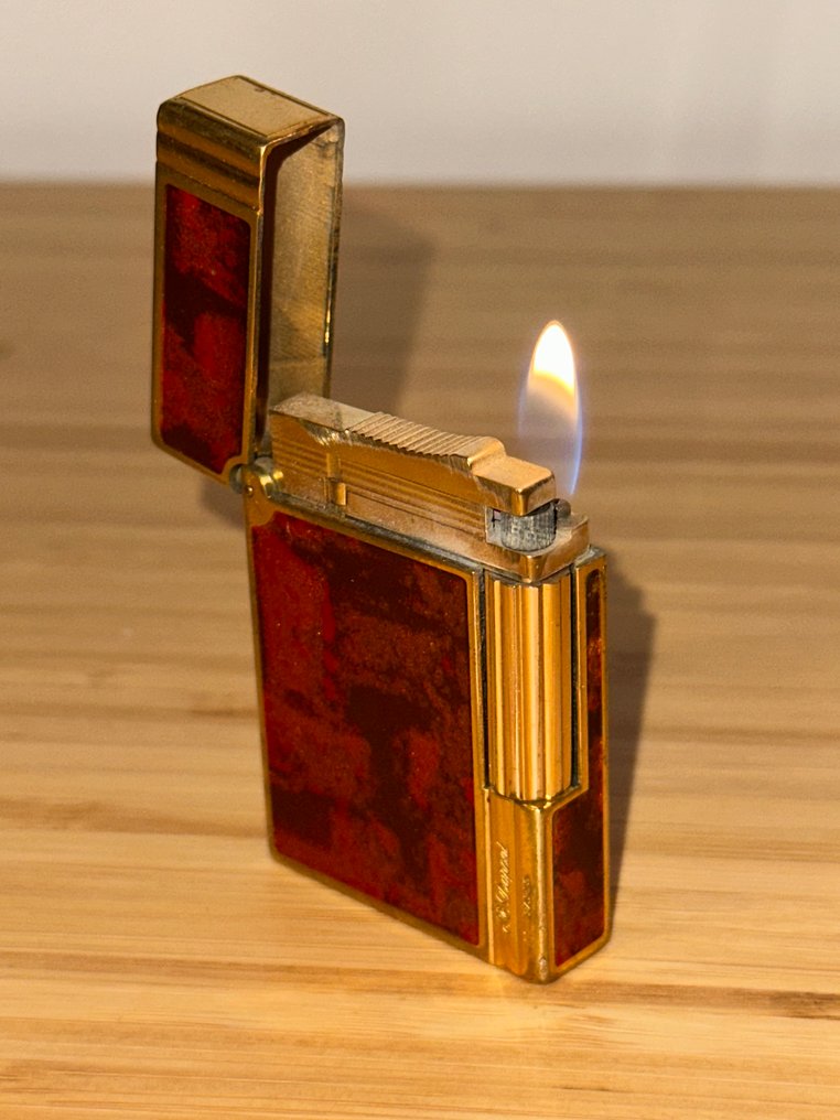 S.T. Dupont - Line 2 - Αναπτήρας - Gold-plated, Κινέζικη λάκα #1.0