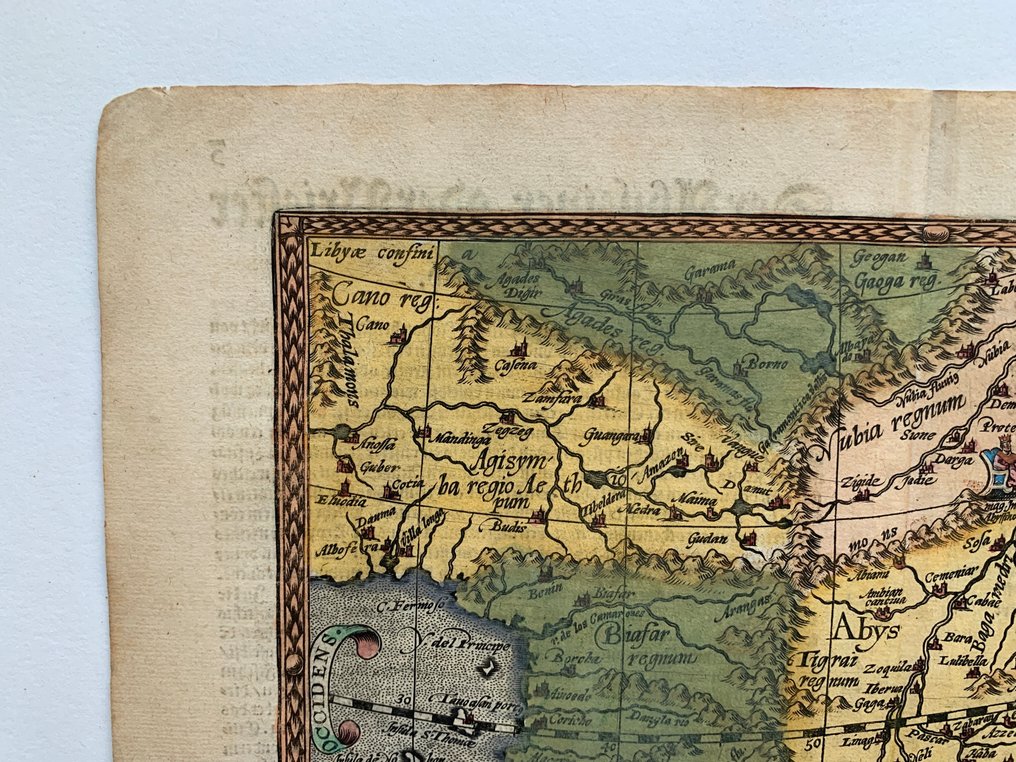 África - Abisinia; J. Bussemacher/ M. Quad - Abyssinorum Sive Magni Regis Davidis Quem vulgo Presgyterum Joannem voant Imperium - 1581-1600 #1.0
