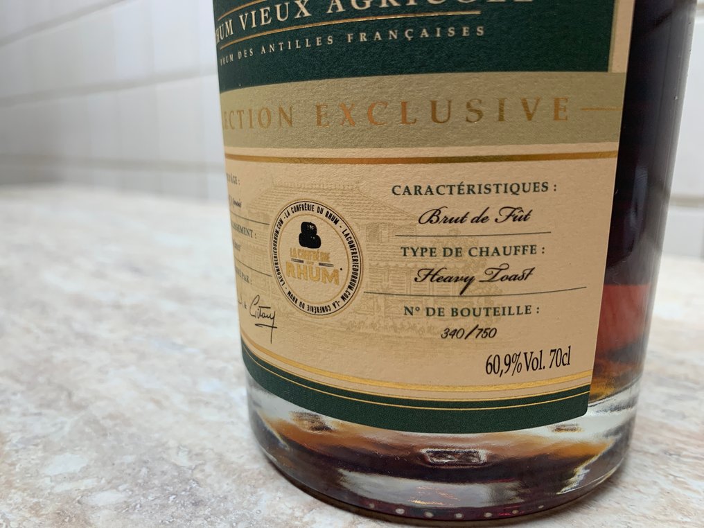 Clément 2015 La Confrérie du Rhum - Rhum Vieux Agricole - Sélection Exclusive - Batch 1  - 70cl #4.3