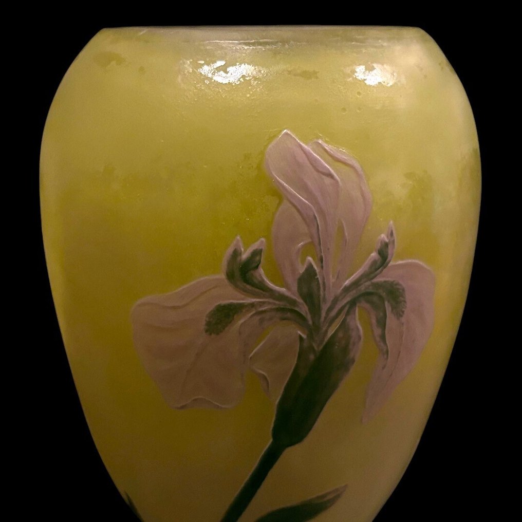 Daum - Vase - Glass - Iris Vase - H. 44 cm #3.2