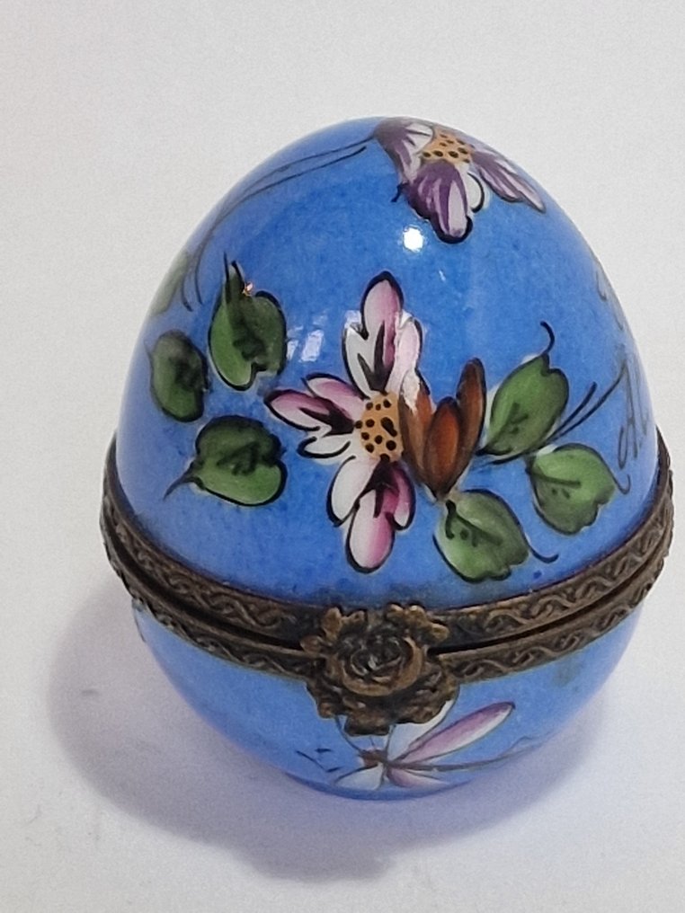 法贝热鸡蛋 - 瓢虫 - 瓷 - 手绘香水蛋 #3.2