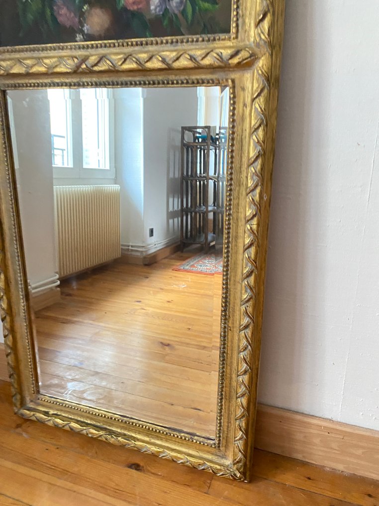 Tükör  - Fa, Üveg - Magasság 185 cm. #3.2