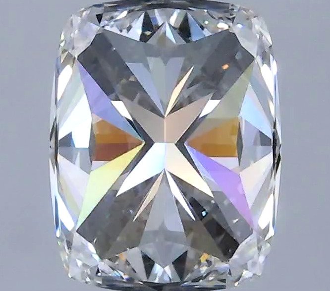 No reserve price - 1 pcs Diamond  (Natural)  - 0.72 ct - Cushion - F - IF - Gemological Institute of America (GIA) - *EX EX None* #3.2
