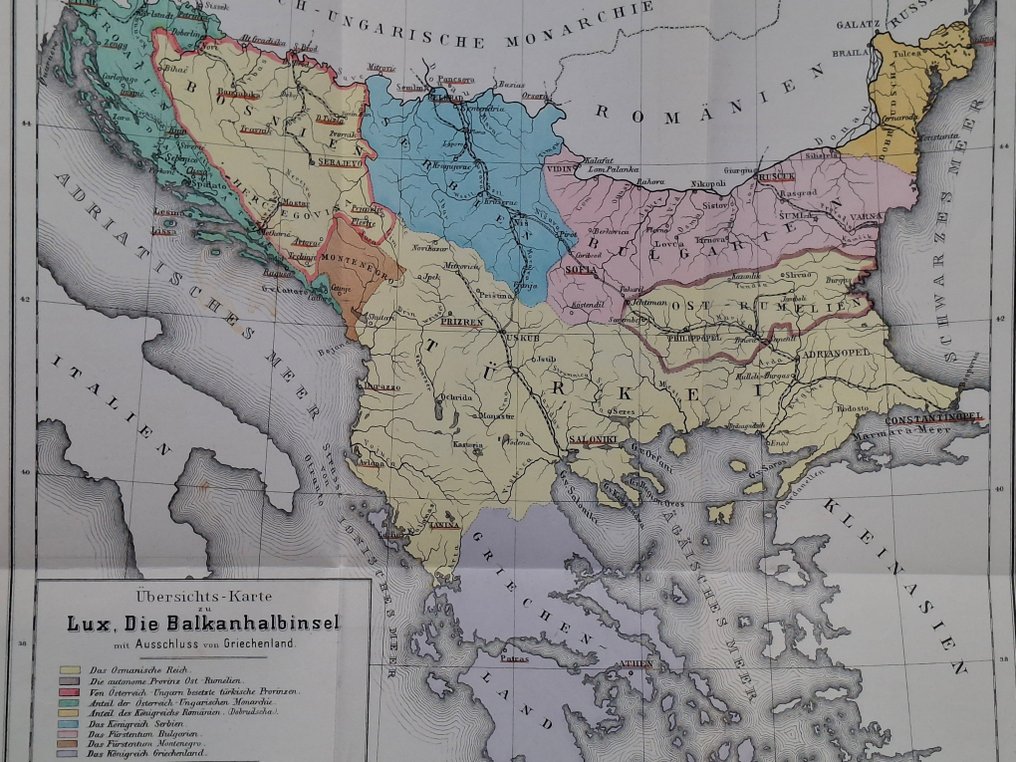 Anton E. Lux - die Balkanhalbinsel - 1887 #4.3