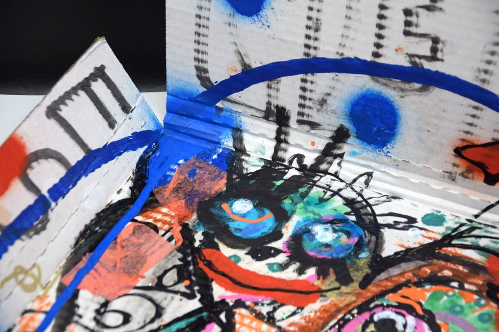 Paul Kostabi (1962) - Letting The Light In #2.1