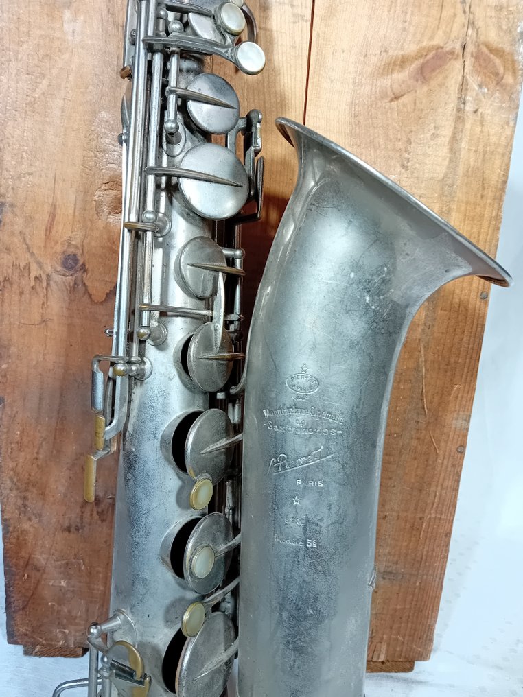 Pierret - Modèle 5s -  - 次中音萨克斯管 - 法国 - 1930  (没有保留价) #2.1