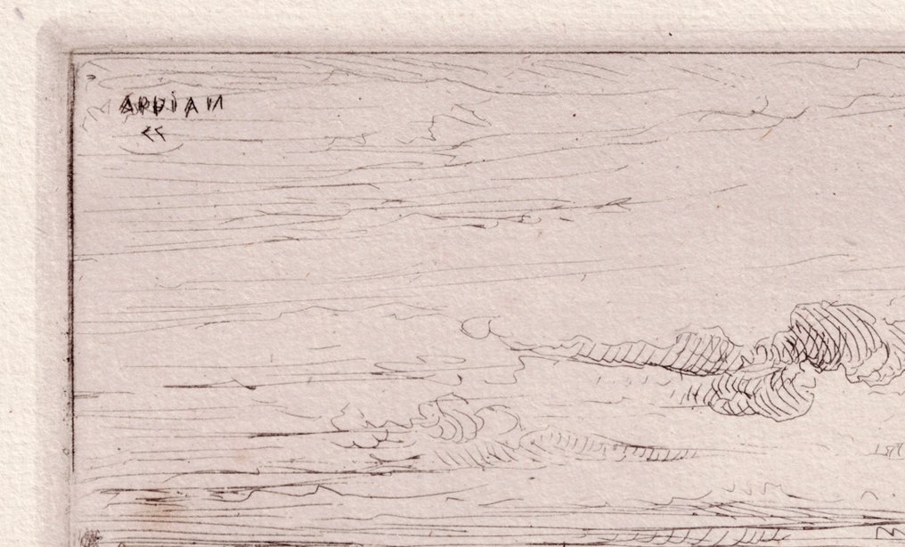 Adolphe Appian (1818-1898) - Chemin de l'étang de Frignon, Isere - 1877 #1.0