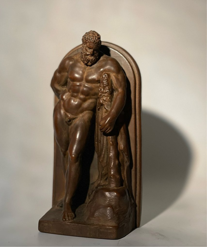 Sculpture, Hercules - 17 cm - Ceramic #2.1