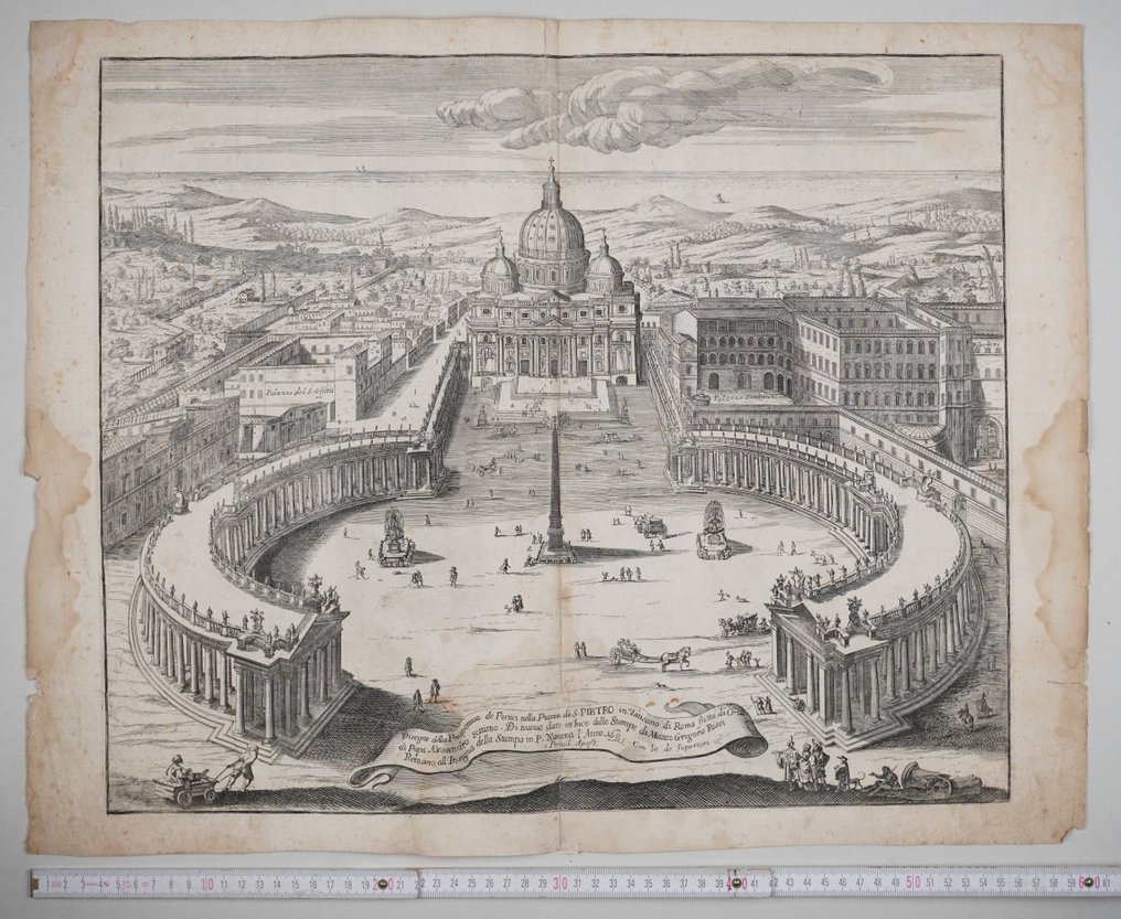 Italy - Roma; Rossi - S. Pietro in Vaticano - 1681-1700 #1.0
