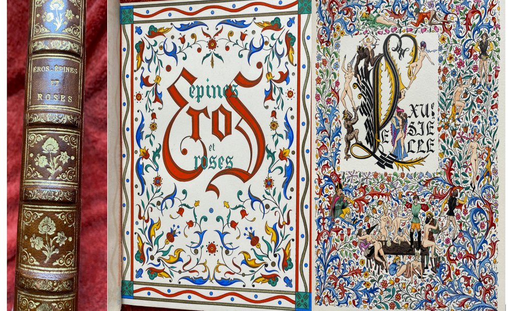 André Hubert - Eros, épines et roses. De Villon aux libertins - 1949 #1.0