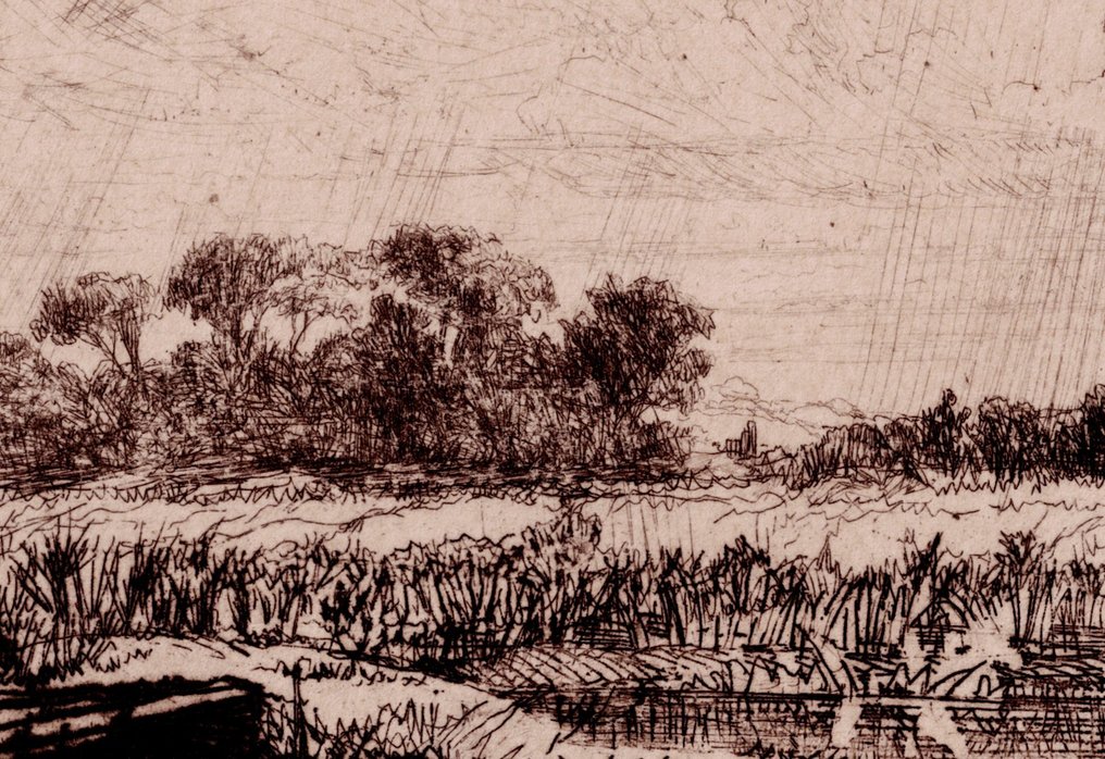 Francis Seymour Haden (1818-1910) - The Towing Path - Handsigned - 1864 #2.1