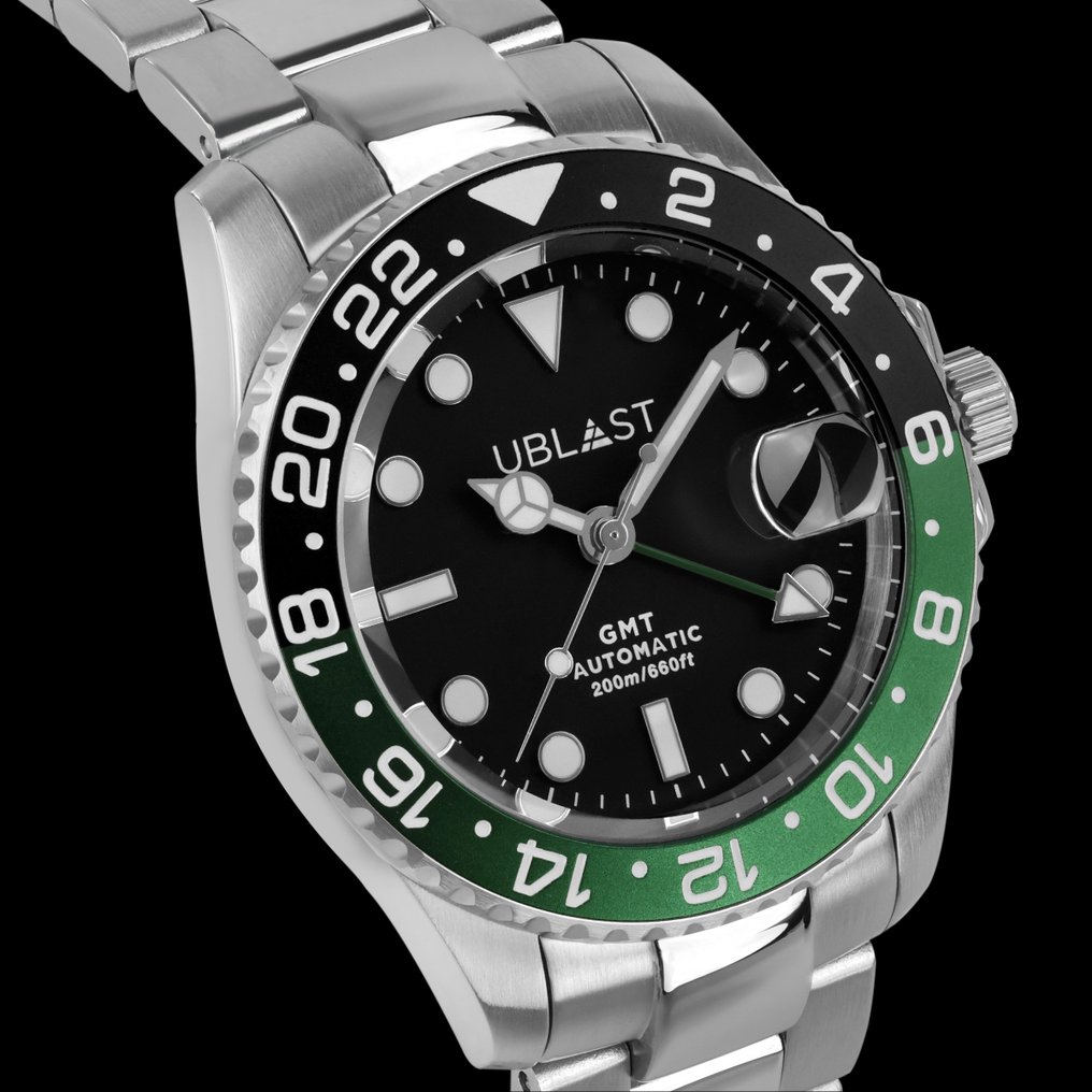 Ublast - Automatic Diver GMT - 20 ATM - UBDGM40BGN - Férfi - 2025 #2.1