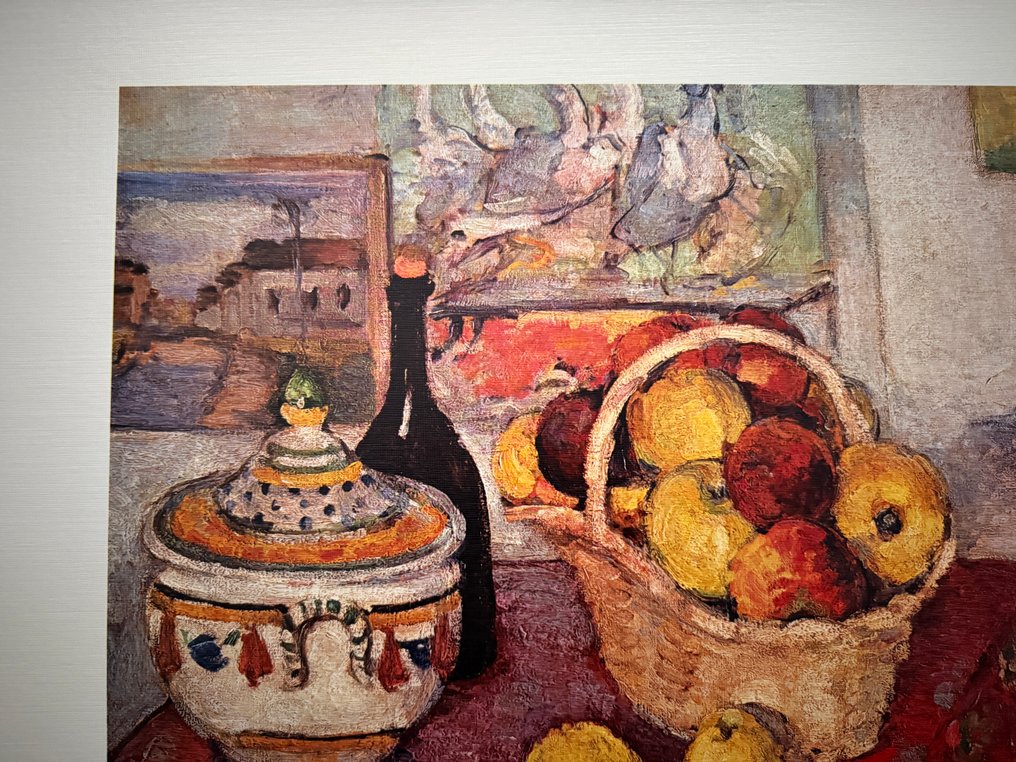 Paul Cézanne (1839-1906) - Nature morte  et la soupi ère #1.0