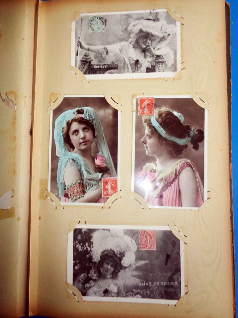 Fantasi - Album med 176 kort - Vykort - 1900-1940 #2.1