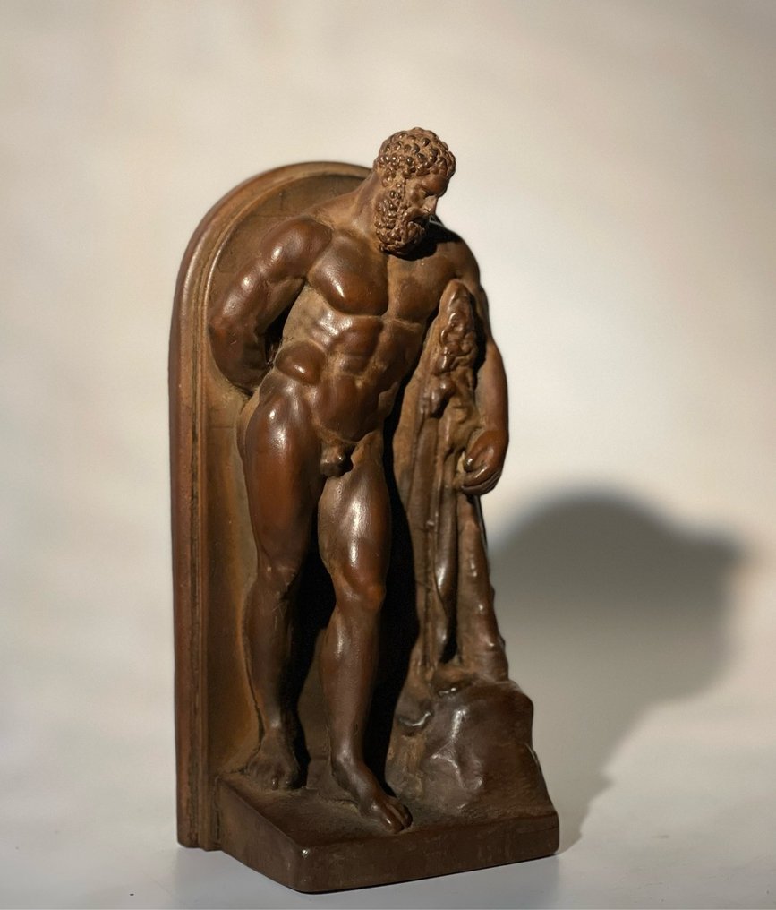 Sculpture, Hercules - 17 cm - Ceramic #1.0