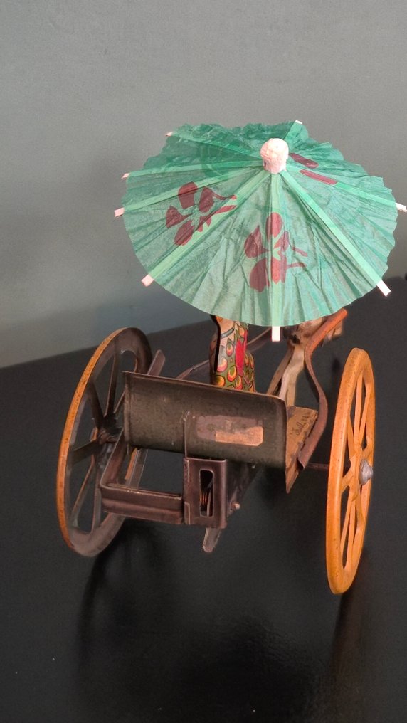 Bell Italy - Ón játék - Clown Cart, Unboxed - 1920-1930 - Olaszország #2.1