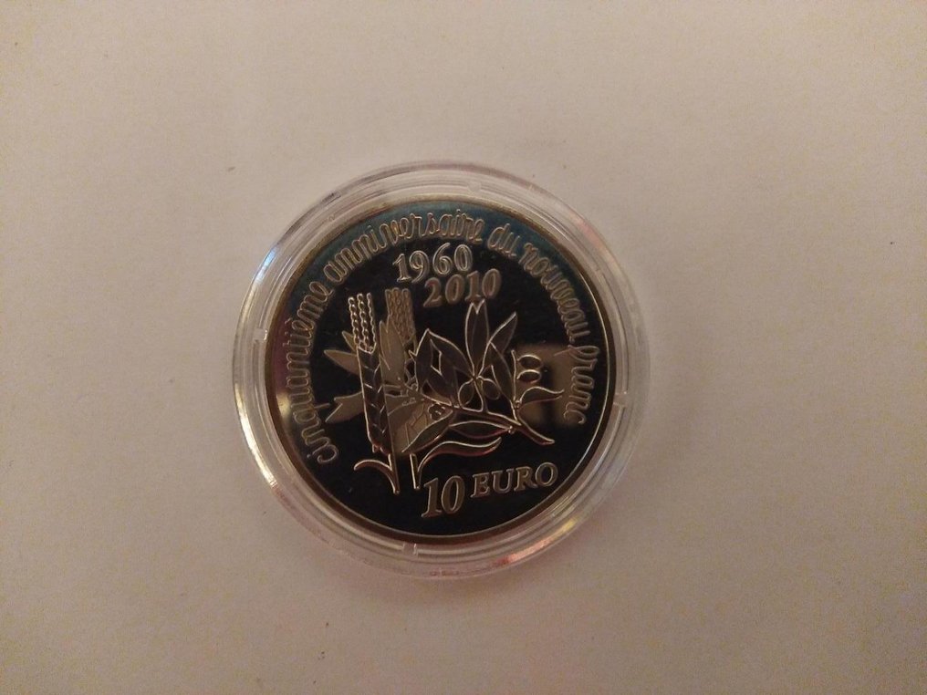 Γαλλία. 10 Euro 2010 "La Semeuse" Proof  (χωρίς τιμή ασφαλείας) #1.0