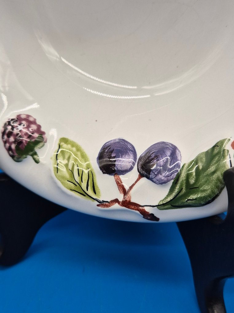 Ιπποσκευή - Σέργιο Καμπαγιόλο – Σετ πορσελάνης με διακόσμηση φρούτων, υπογεγραμμένο, Ιταλία - 1960-1970 #4.3