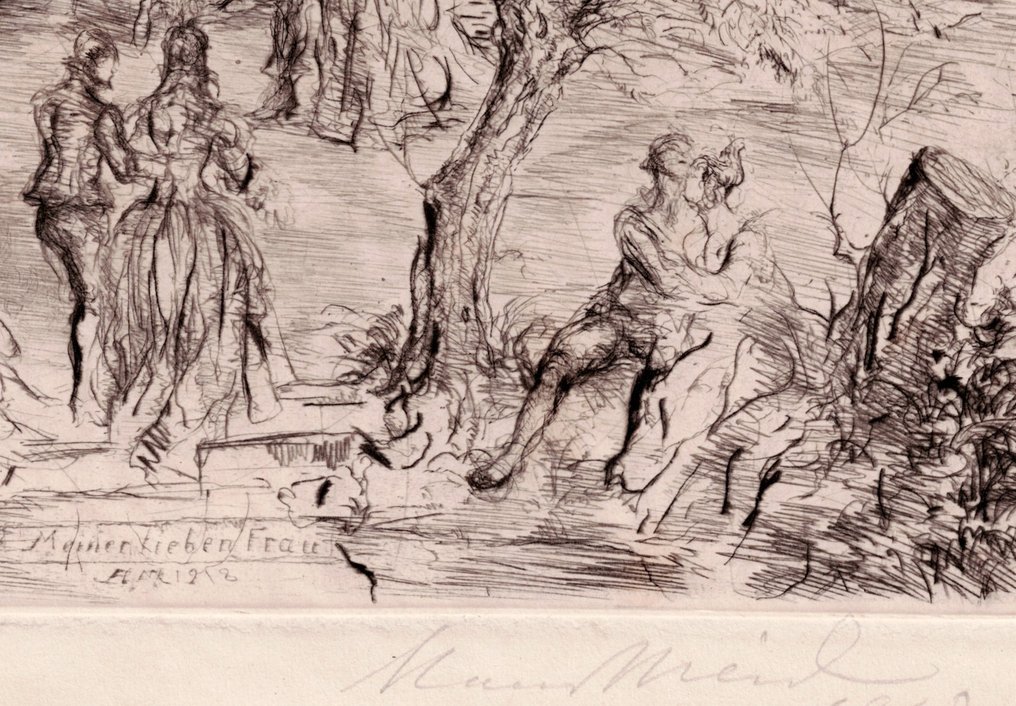 Hans Meid (1883-1957) - Der  Liebesgarten - 1918 #4.3