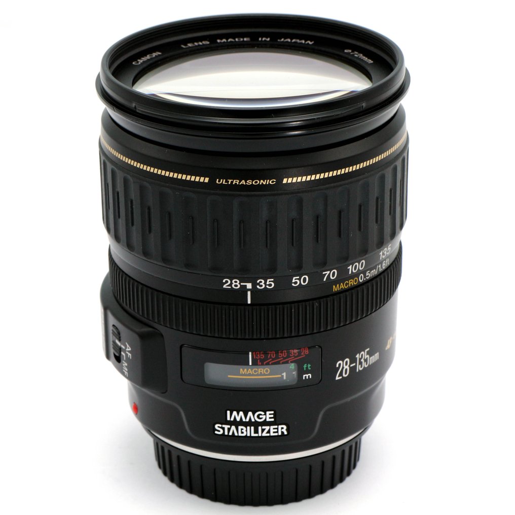 Canon EF 28-135mm f/3.5-5.6 IS USM zoomlens #PRO LENS #ULTRASONIC Zoomobjektiv #1.0