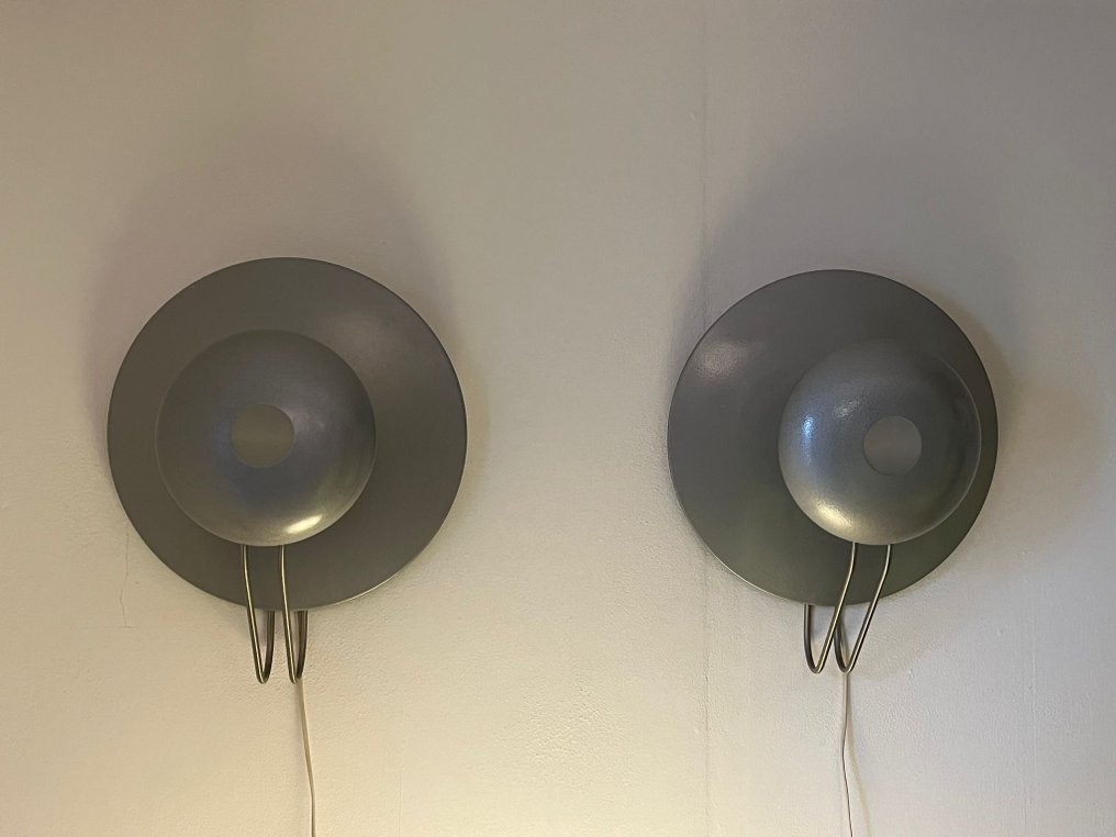 Holtkötter - 壁灯 (2) - 金属, 钢 #1.0