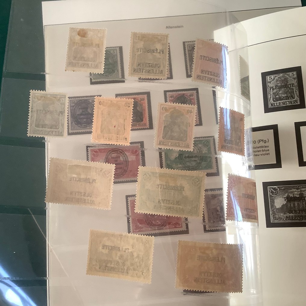 Deutsches Reich 1920 - Allenstein: vollständiges Gebiet - Michel 1/28 #3.2