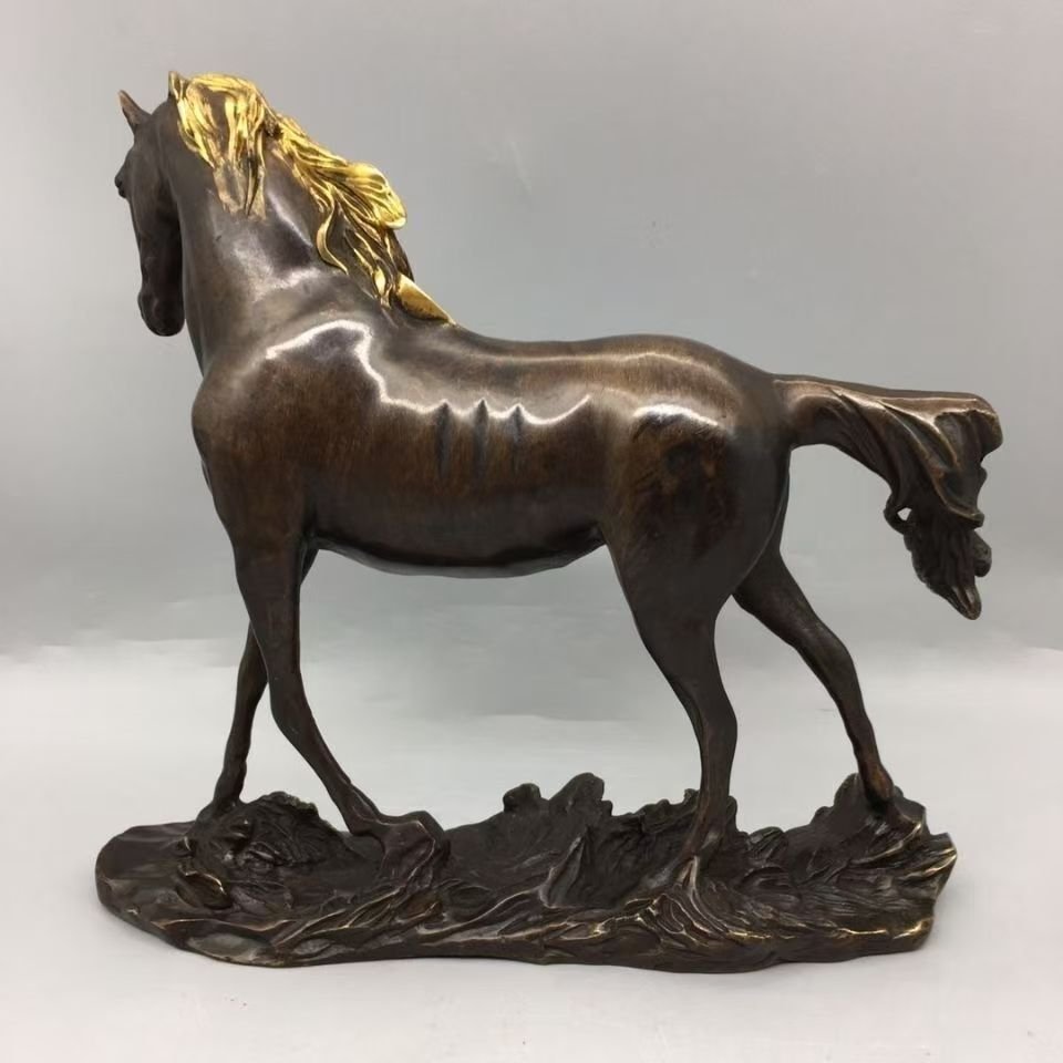 小雕像 - Paard - 青銅色 #2.1