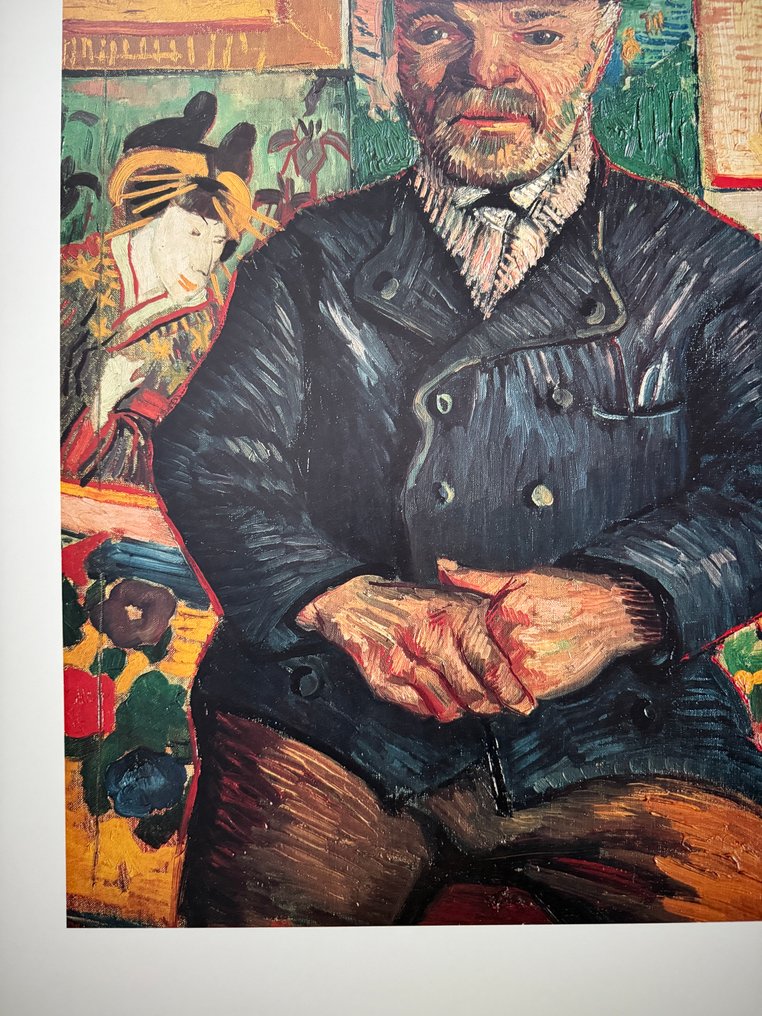 Van Gogh Vincent (1853 - 1890) (D'aprés) - Le portrait de père Tanguy #2.1