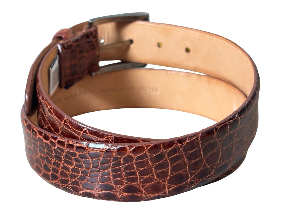 Jacob Cohen - JACOB COHEN NEW EXCLUSIVE BELT HANDMADE IN ITALY SIZE 90/105 - Ζώνη #4.3
