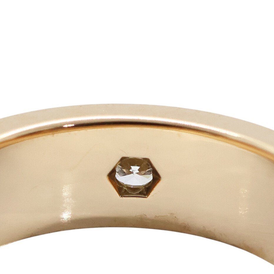 Cartier - Δαχτυλίδι - Love - 18 καράτια Ροζ χρυσό - 3 Διαμάντια #4.3