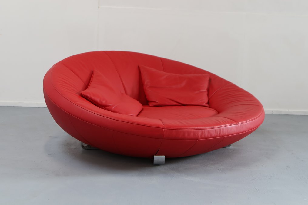 de Sede - Jane Worthington - Soffa - DS-152 - Läder, Trä, Metall #3.2