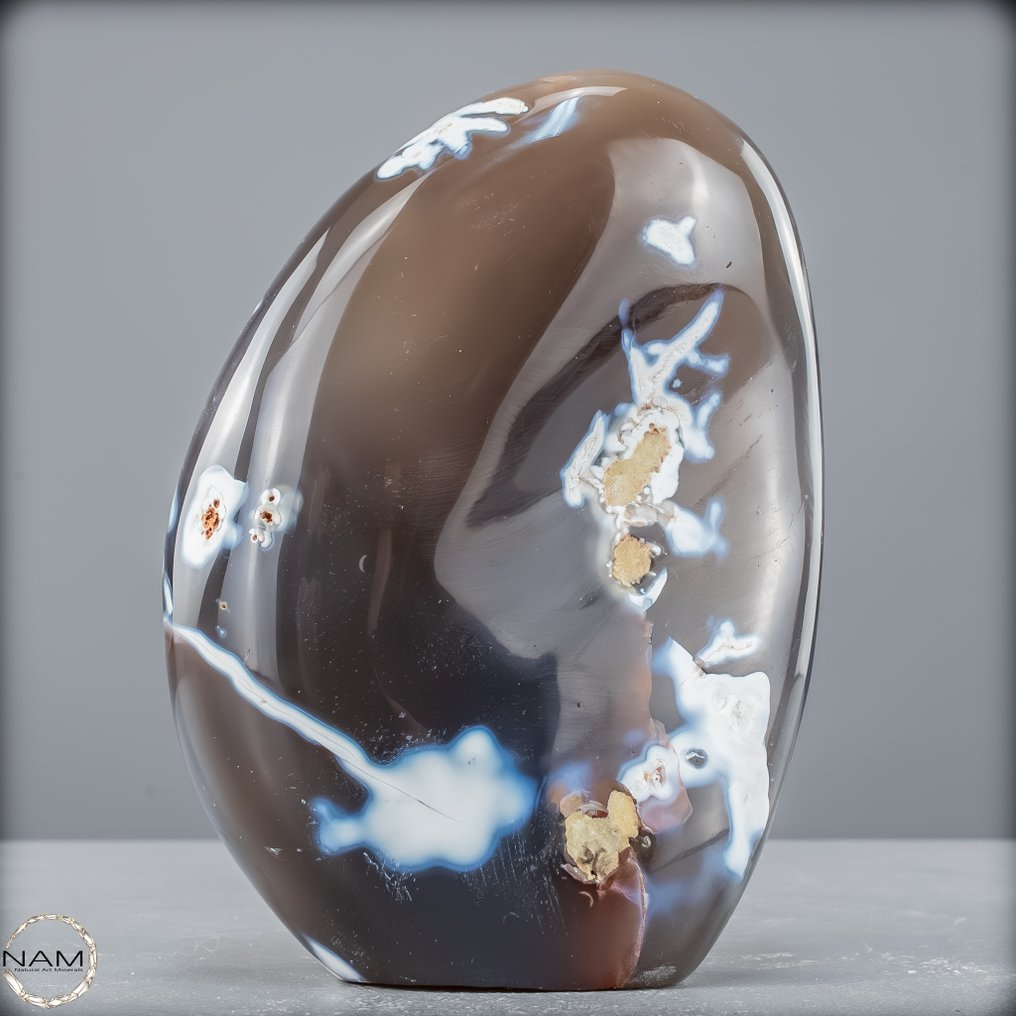 Naturalny agat 'Orca' Dowolna forma- 1165.26 g #2.1