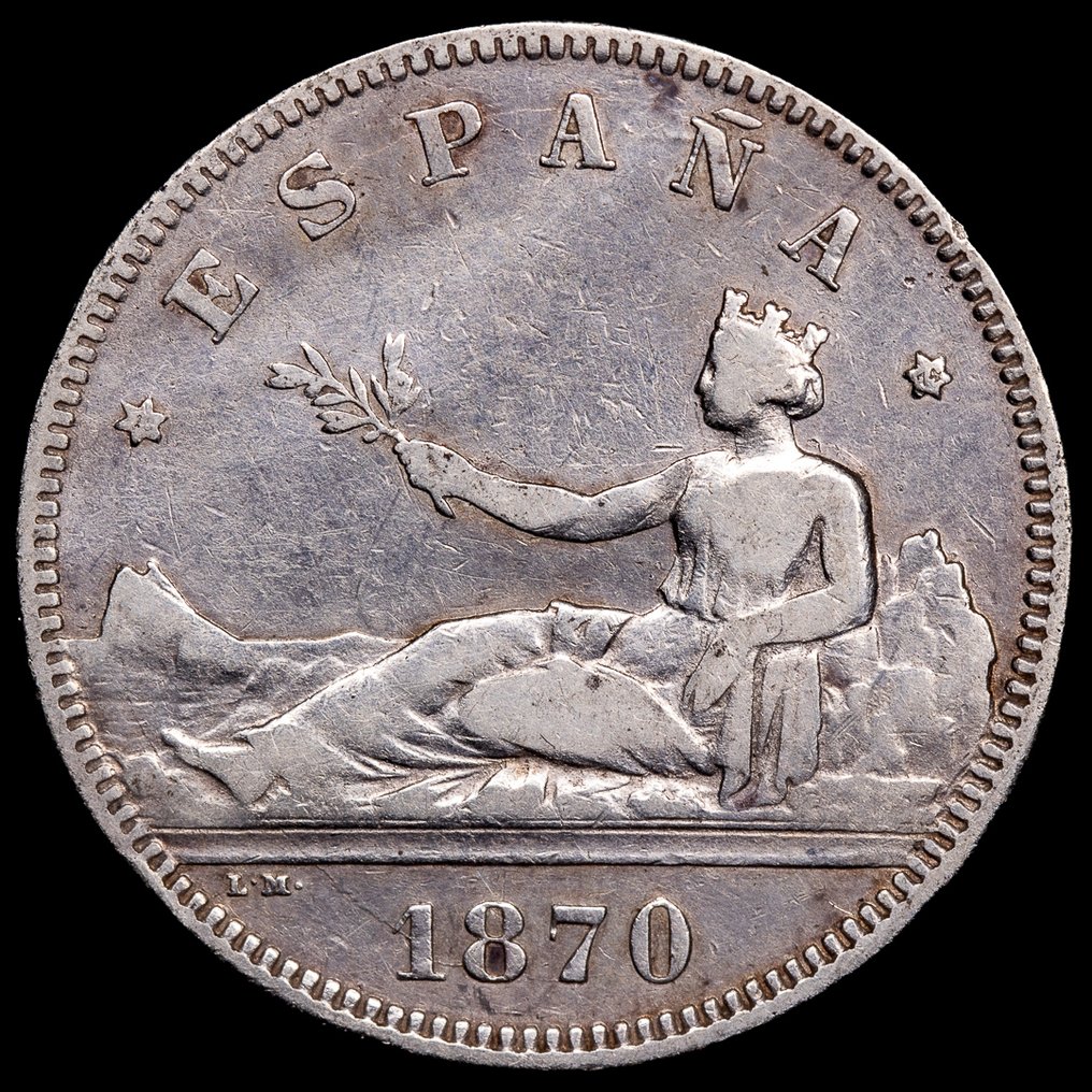 西班牙. 阿方索十二世. 4 Monedas 1870 -1884 / Ceca Madrid  (没有保留价) #2.1