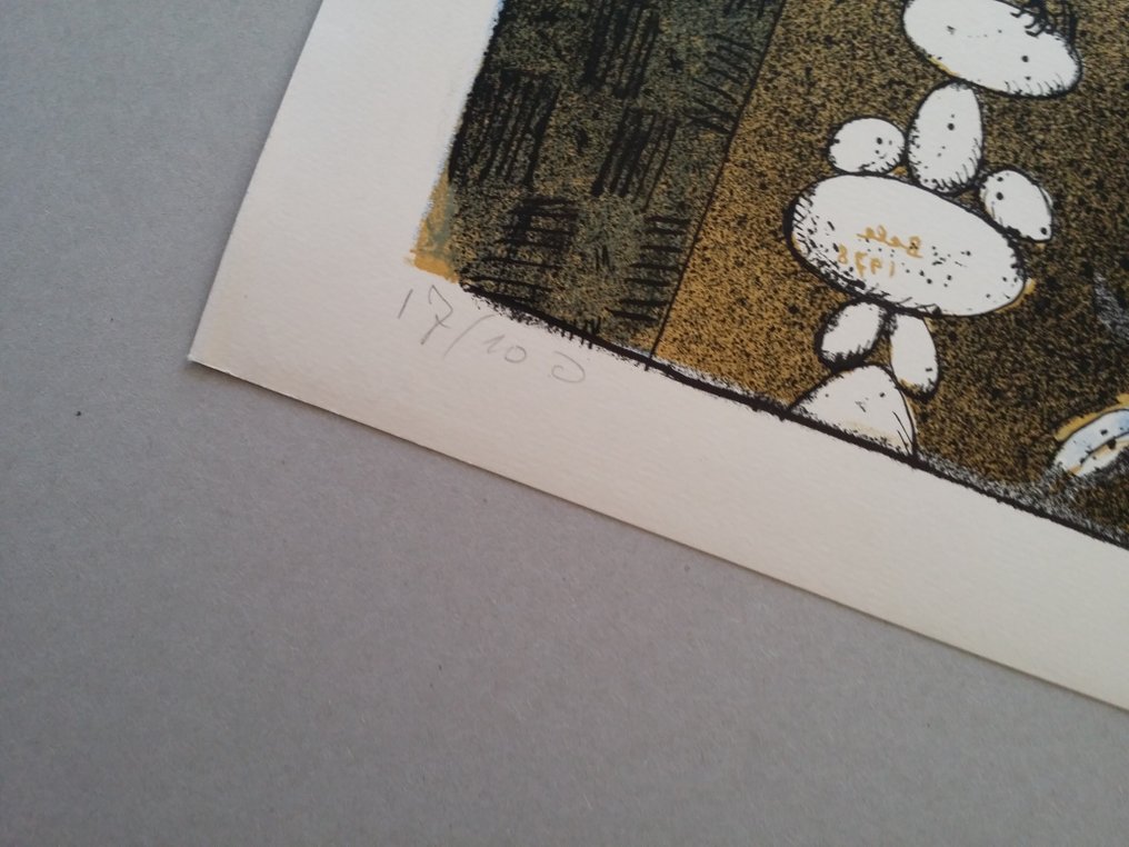 Bele Bachem (1916-2005) - Lithograph handsigned and numb., 1978. #3.2