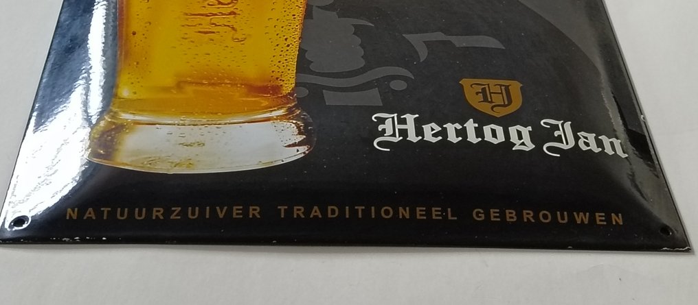 Hertog Jan - Hertog Jan - Emaille bord - Emaille, Metaal #2.1