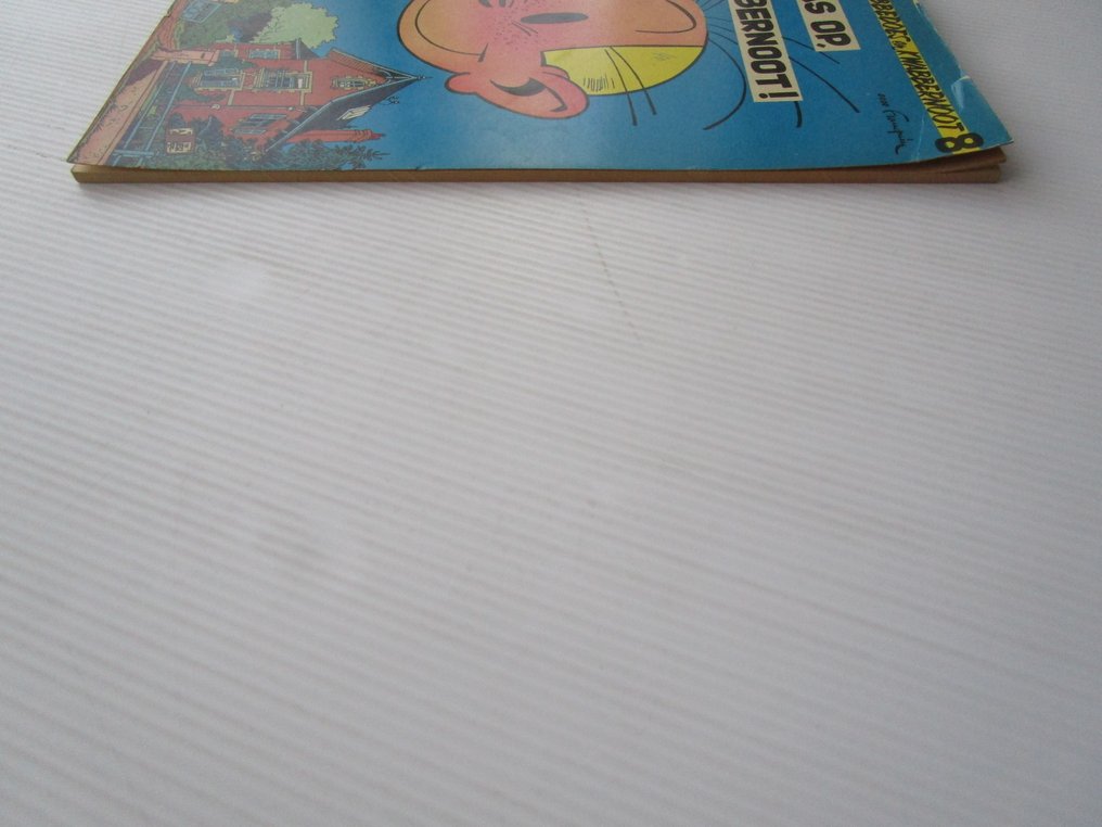 Robbedoes en Kwabbernoot 8 - Pas op, Kwabbernoot ! - 1 Album - Πρώτη έκδοση - 1956 #4.3