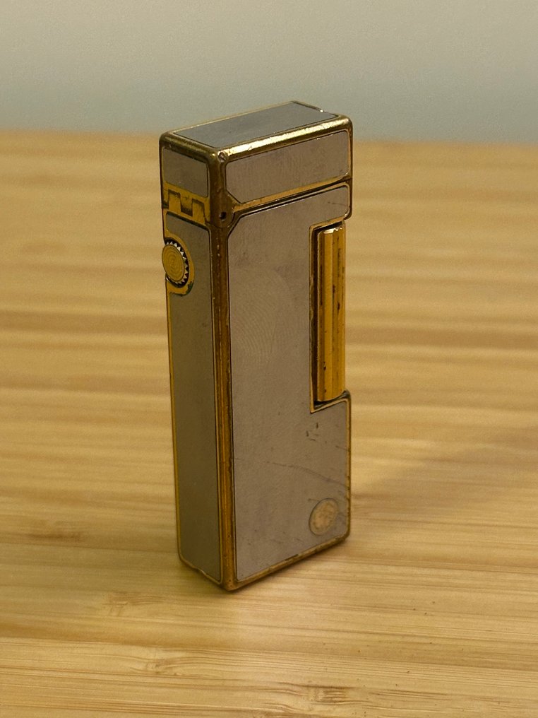 Dunhill - Rollagas - Feuerzeug - Versilbert, Vergoldet #4.3