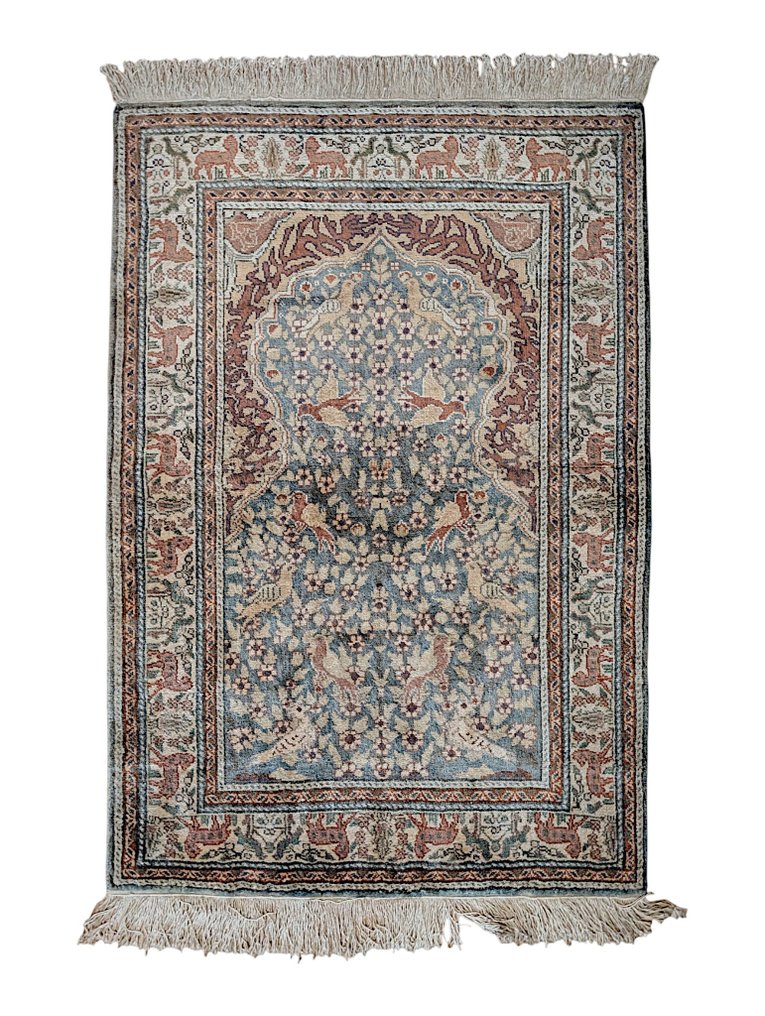 Kayserie Seide - Teppich - 129 cm - 88 cm #1.0