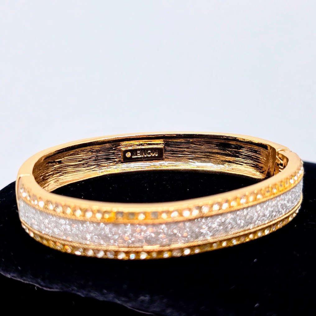 Monet - 鍍金 - 手鈪 - 复古明亮水晶 #2.1