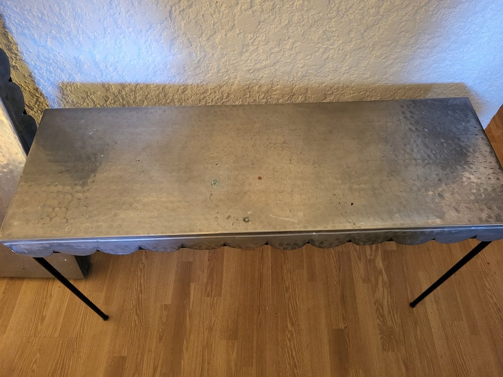 baïja - Κονσόλα (2) - κασσίτερος επενδεδυμένο χαλκός, Σφυρήλατος σίδηρος #4.3