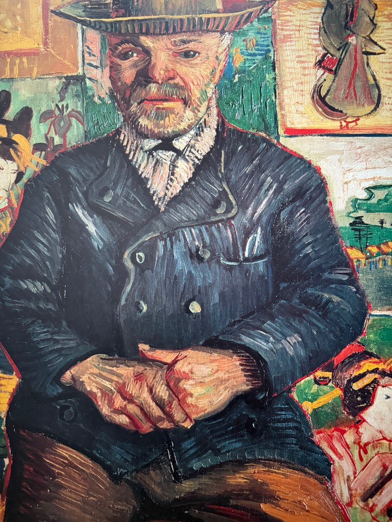 Van Gogh Vincent (1853 - 1890) (D'aprés) - Le portrait de père Tanguy #3.2