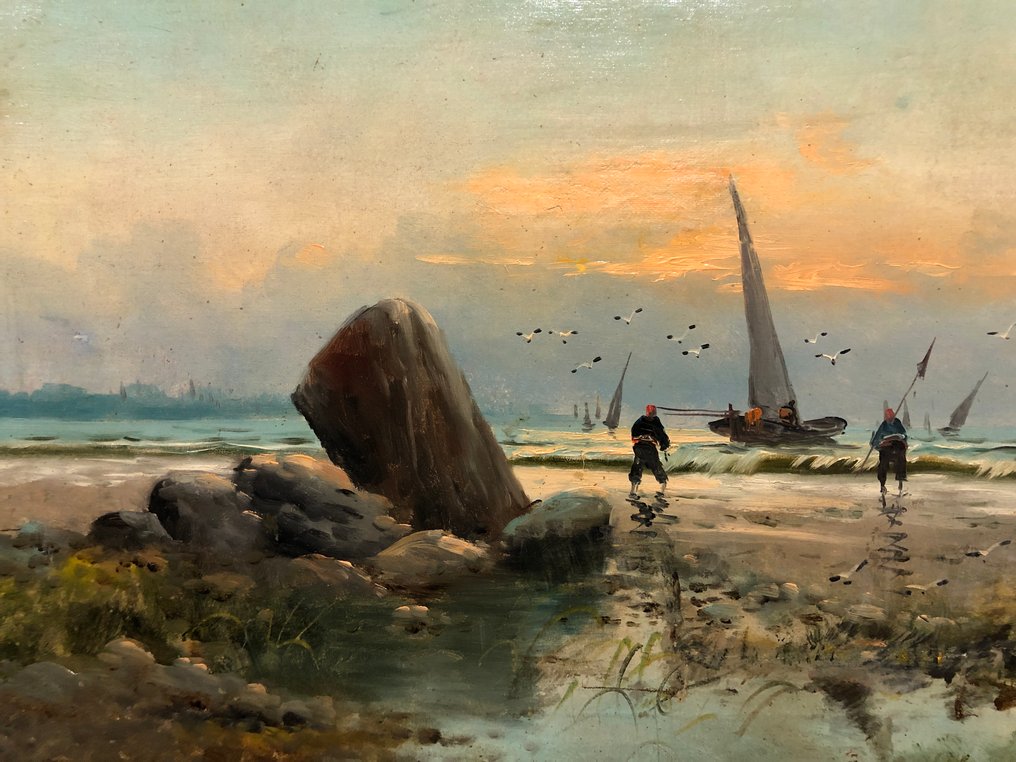 Spanish Impressionist Master (c. 1880) - Rising sun #4.3