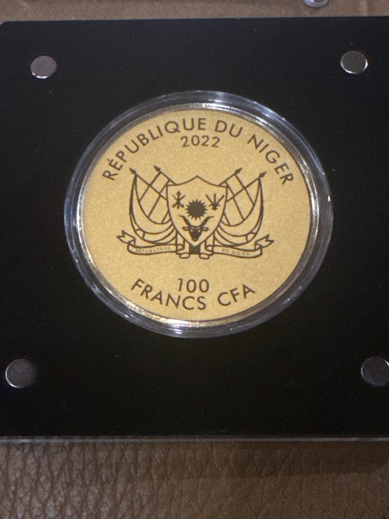 Νίγηρας. 100 Francs 100 Kronen Franz Joseph I. 1908  1/200 Oz (.999) mit CoA  (χωρίς τιμή ασφαλείας) #2.1