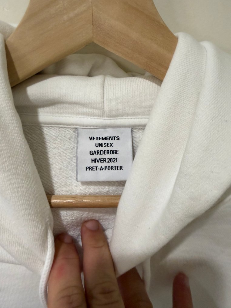 Vetements - Felpa con cappuccio #3.2